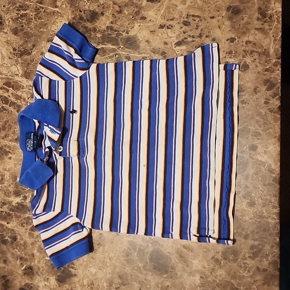 Ralph Lauren Polo Boys Size 4 Polo Short Sleeve Tee